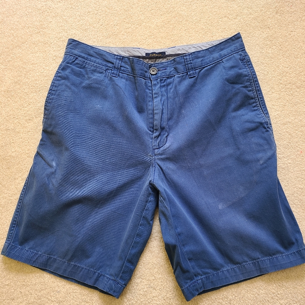 Club Room, Men's Shorts, Blue, Size 33